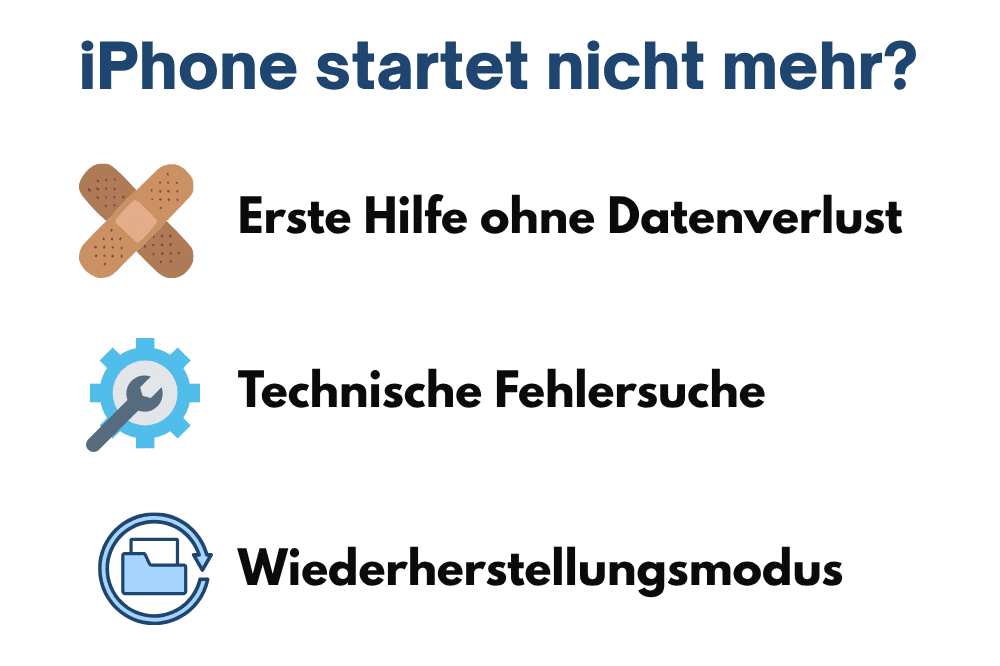 iPhone startet nicht mehr?